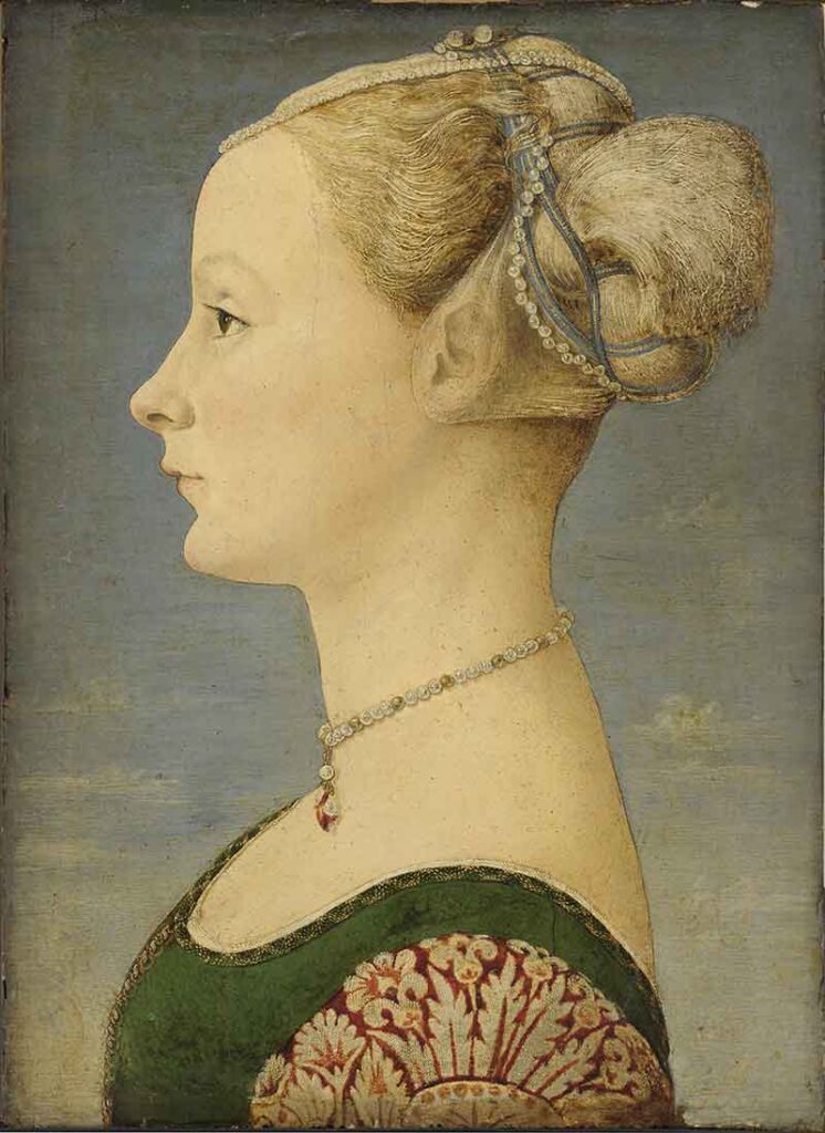 Piero del Pollaiolo, ritratto di dama
