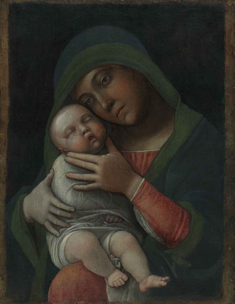 Madonna con Bambino Andrea Mantegna