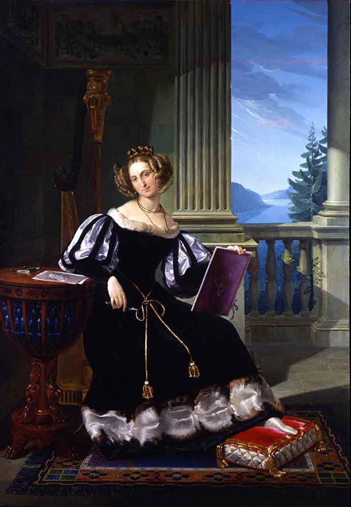 Ritratto di Rosina Trivulzio, Giuseppe Molteni