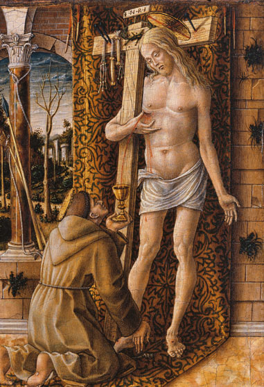 San Francesco raccoglie il sangue di Cristo
Carlo Crivelli