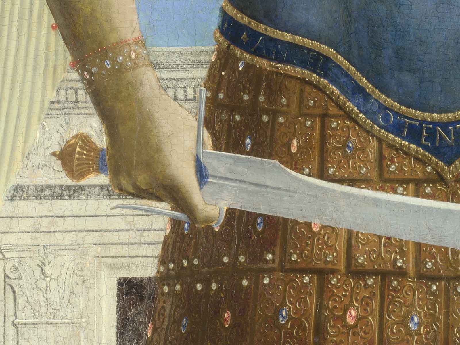 San Michele Arcangelo, Piero della Francesca. The National Gallery, Londra