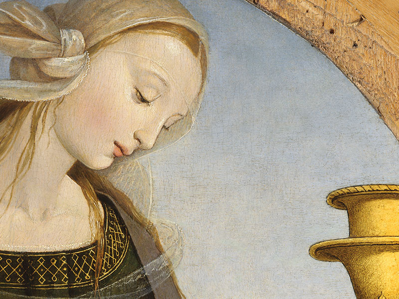 Artemisia del 
Maestro di Griselda, il dipinto raffigura una eroina dell’antichità, con capelli biondi e un nastro nei capelli.