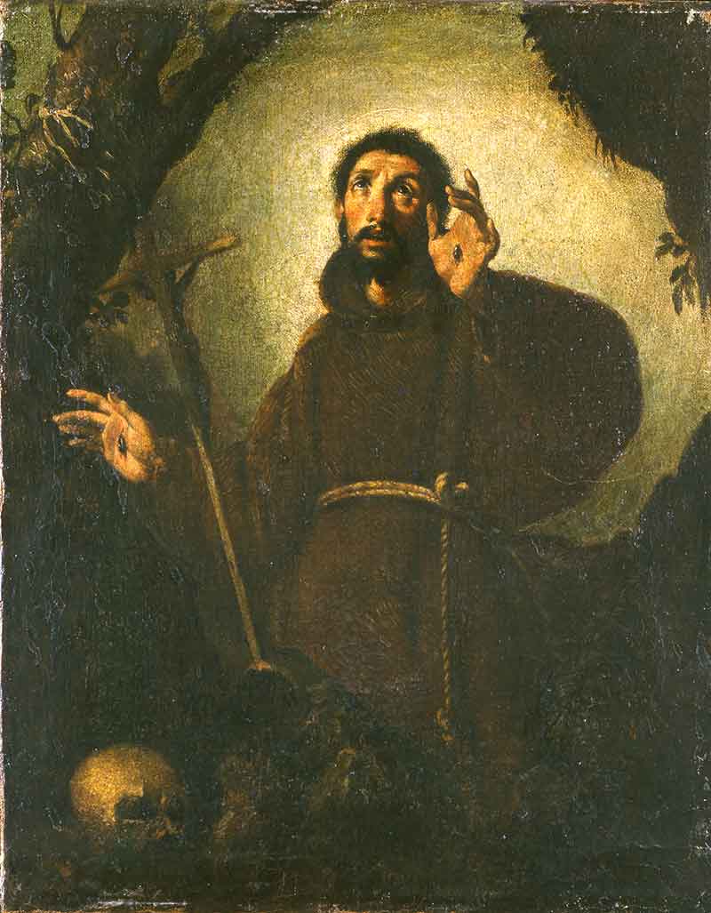 Bernardo Strozzi, Estasi di San Francesco