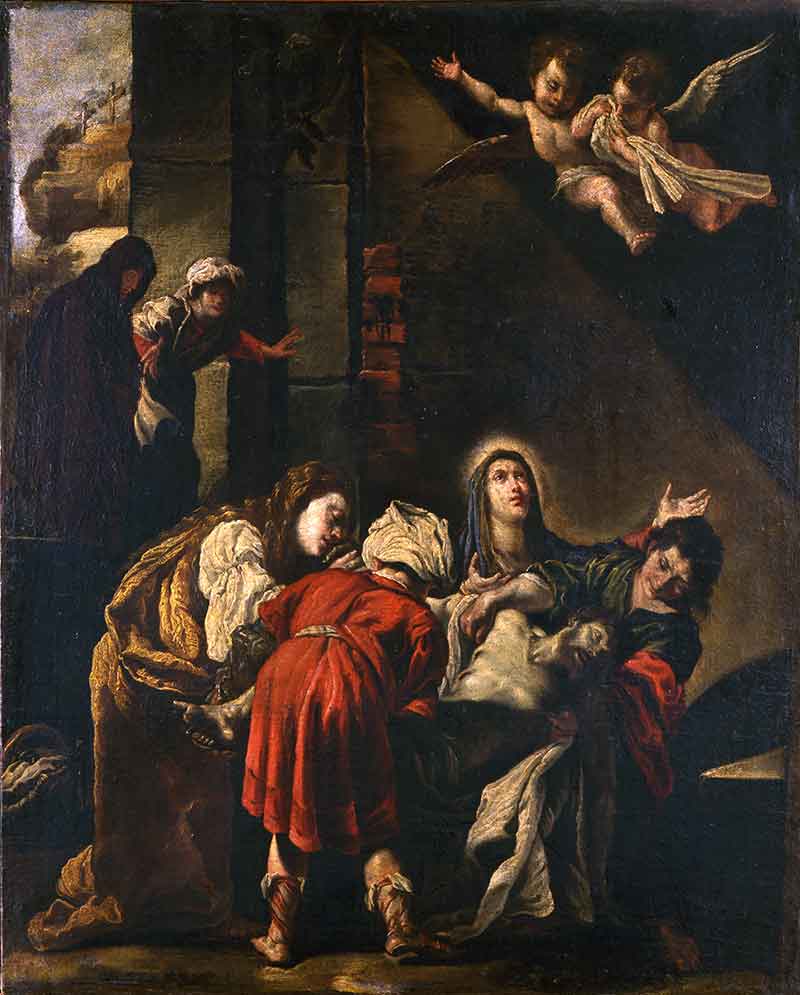 Domenico Fetti, Deposizione di Cristo nel sepolcro