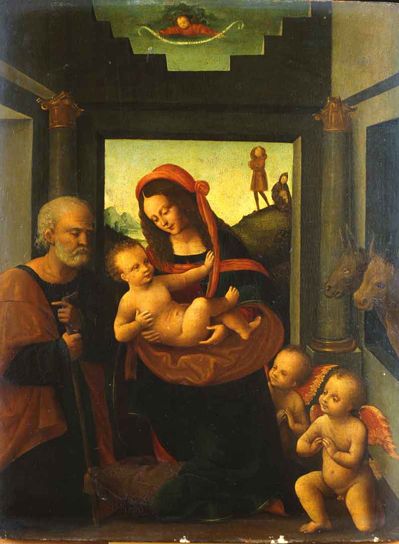 Pittore lombardo, Natività