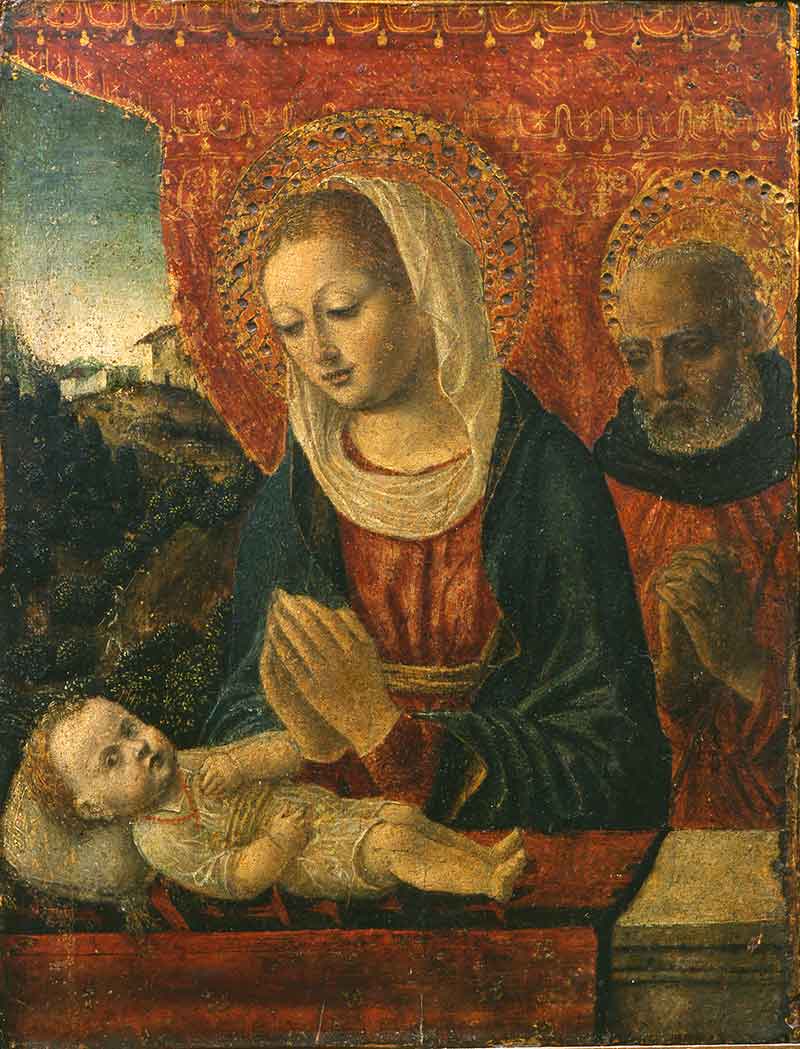 Bottega di Vincenzo Foppa, Sacra Famiglia