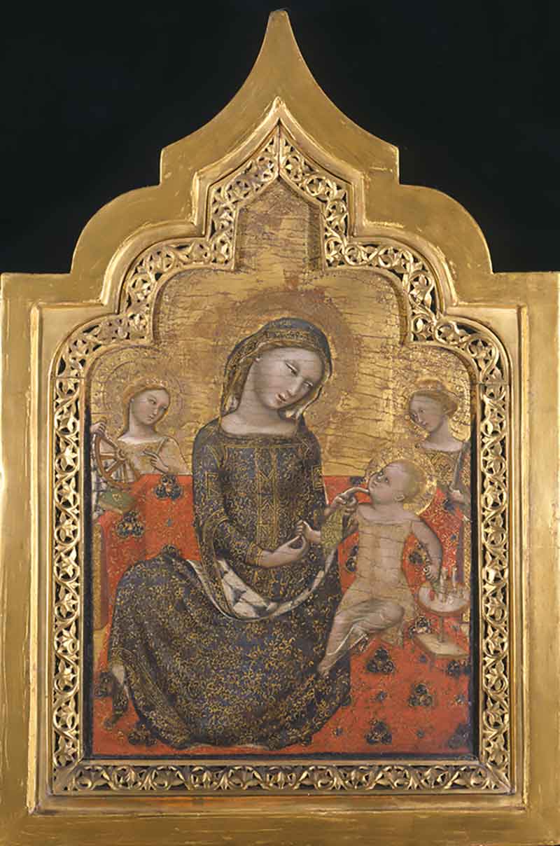 vitale da bologna, madonna dell'umiltà