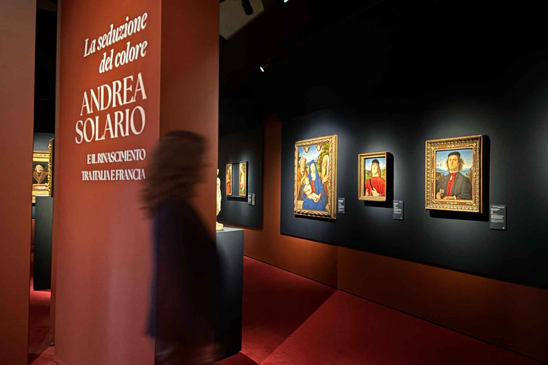 Pausa al poldi mostra Andrea Solario