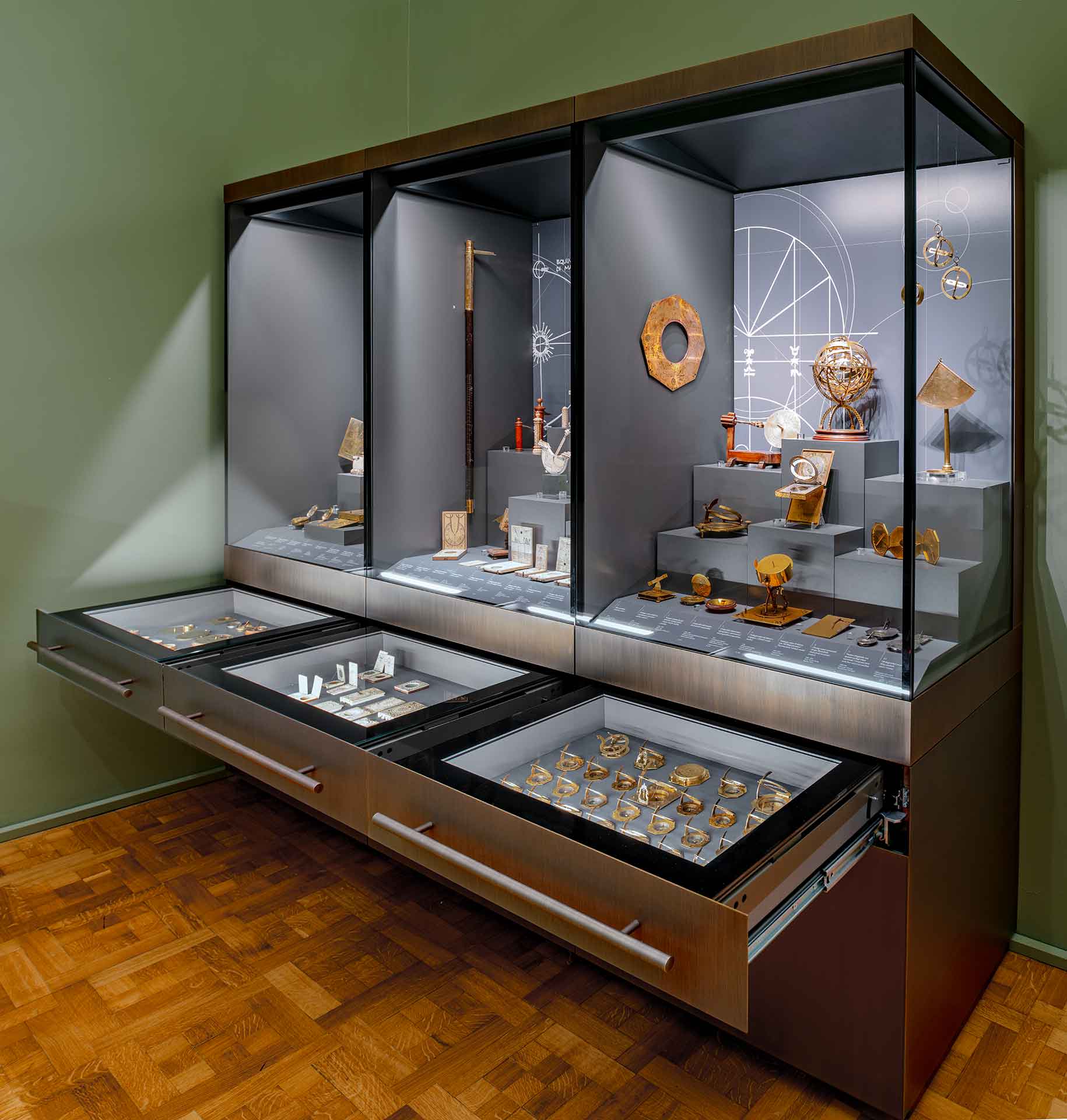 l nuovo allestimento della collezione Portaluppi