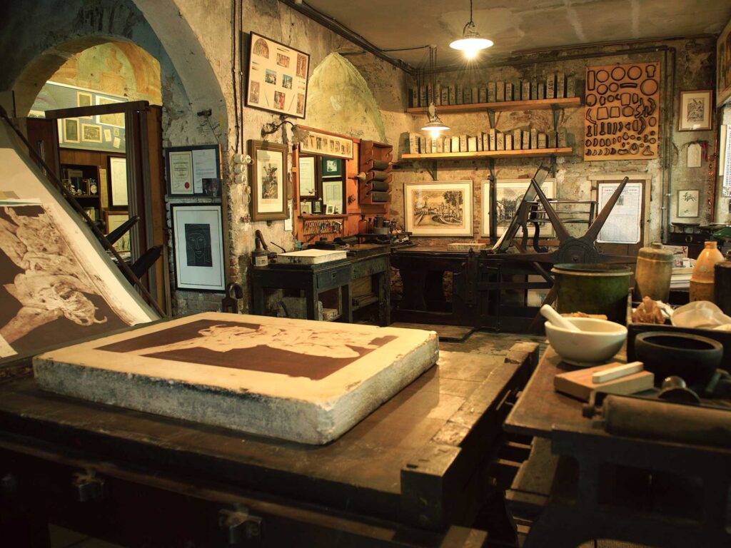 Litografia artistica con Giancarlo Busato