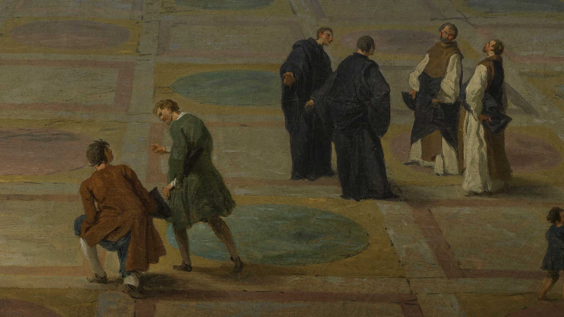 dettaglio del Pantheon di Panini