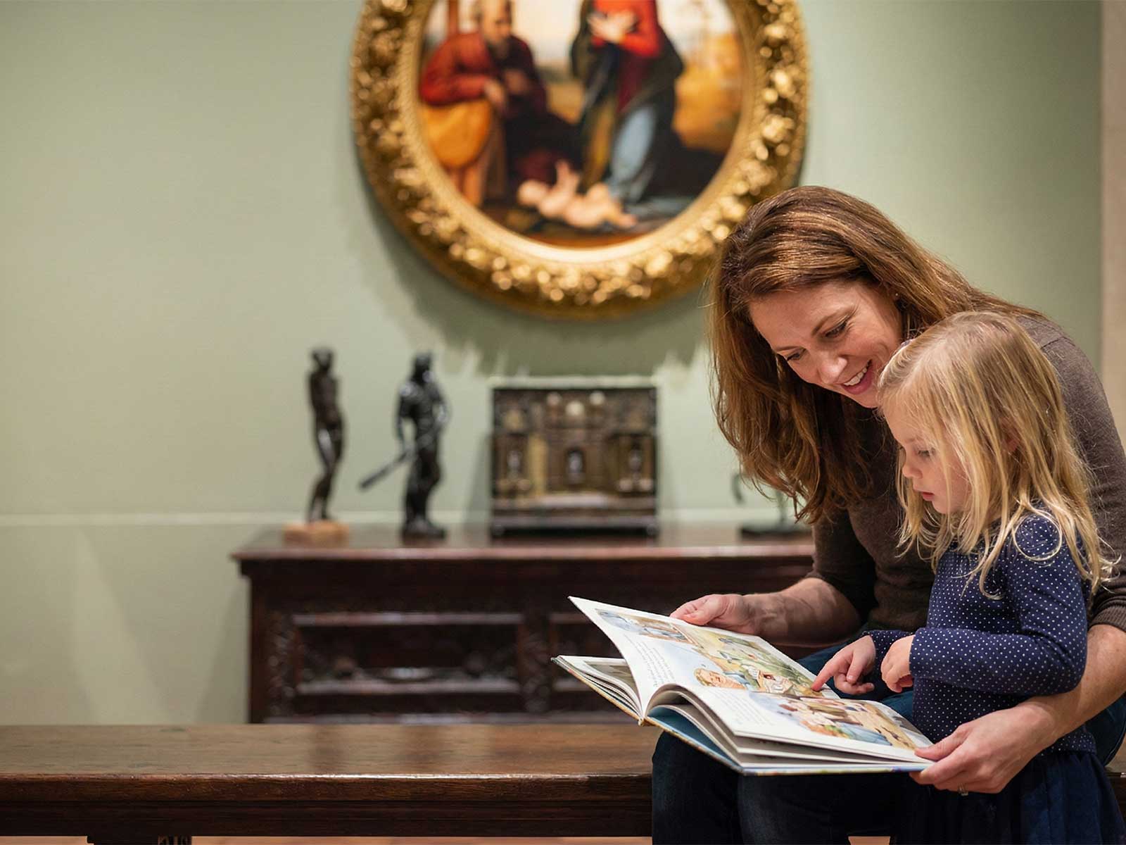 leggere al museo kids