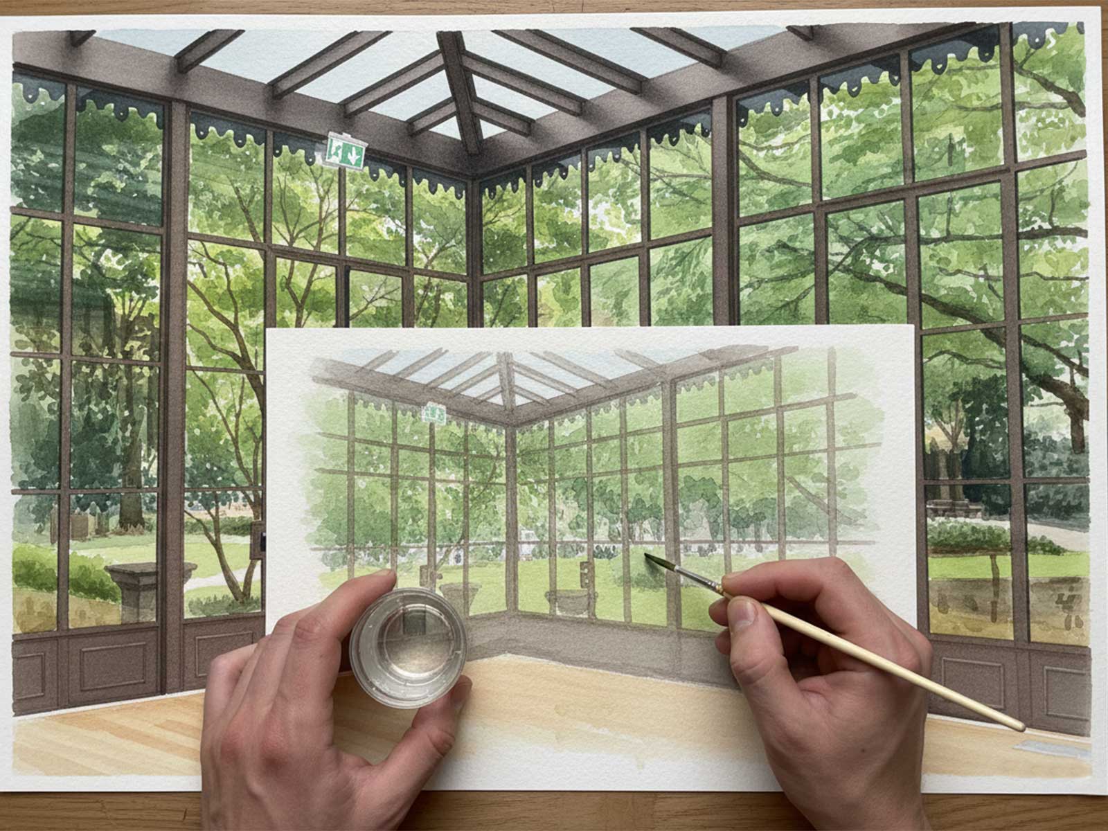 orangerie del museo acquarello