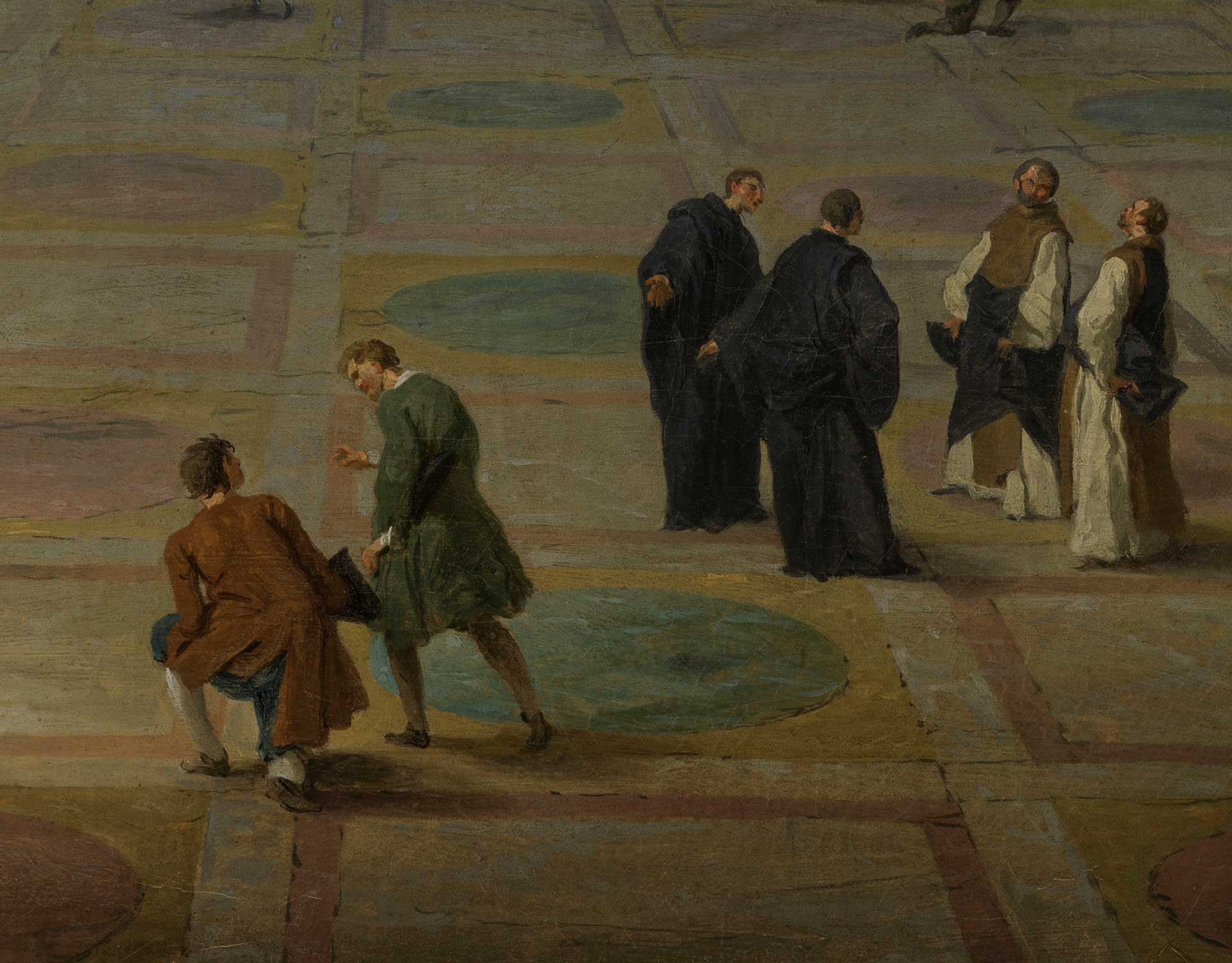 Dettaglio del Pantheon di Panini