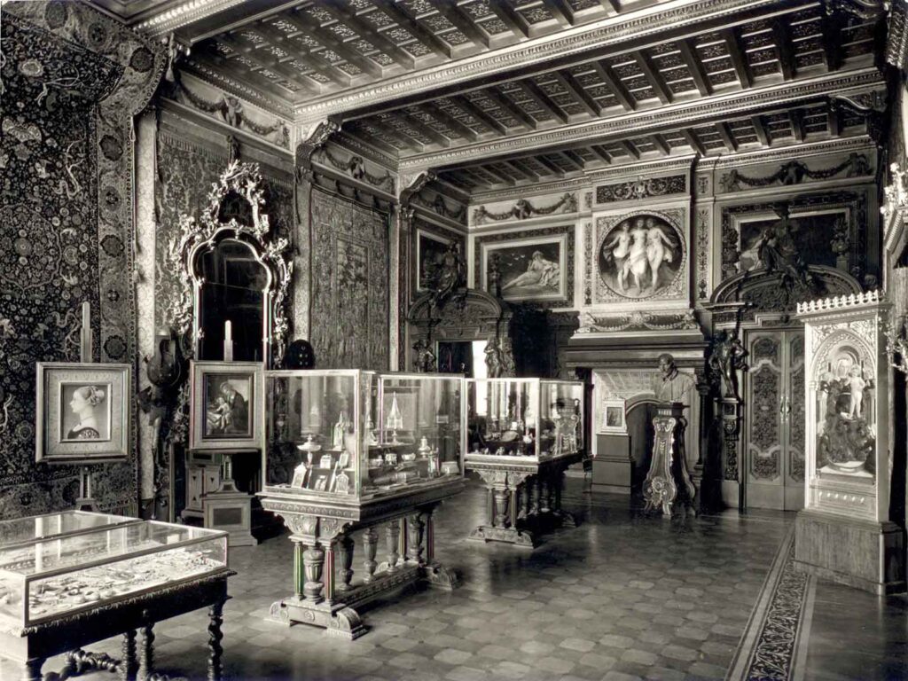 Salone Dorato, immagine d'epoca