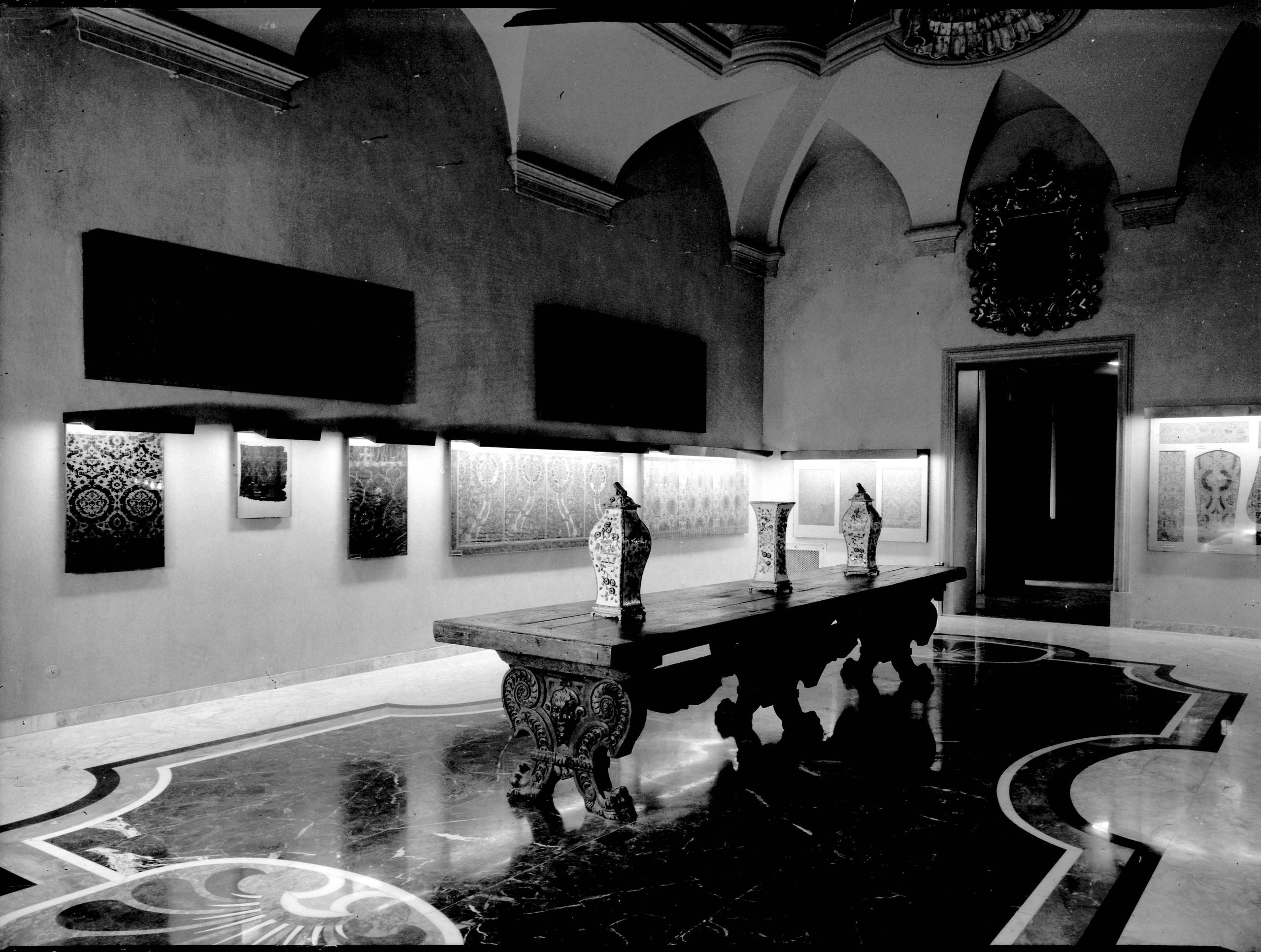 Il Salone dell'Affresco nel 1951
