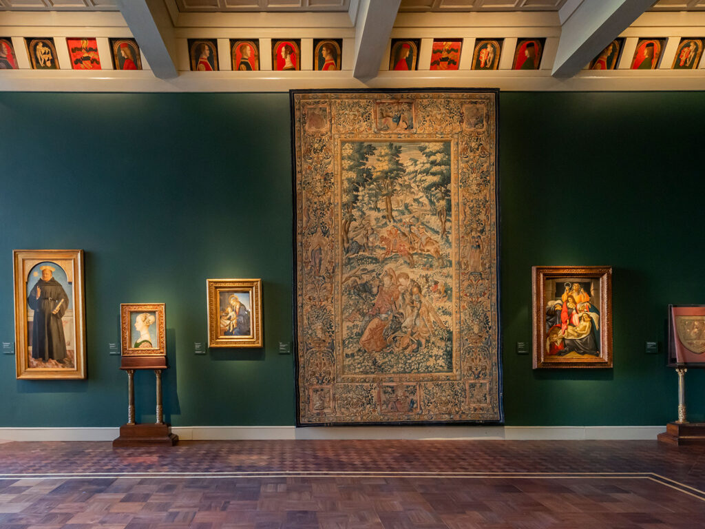 salone dorato del museo poldi pezzoli dopo il recupero