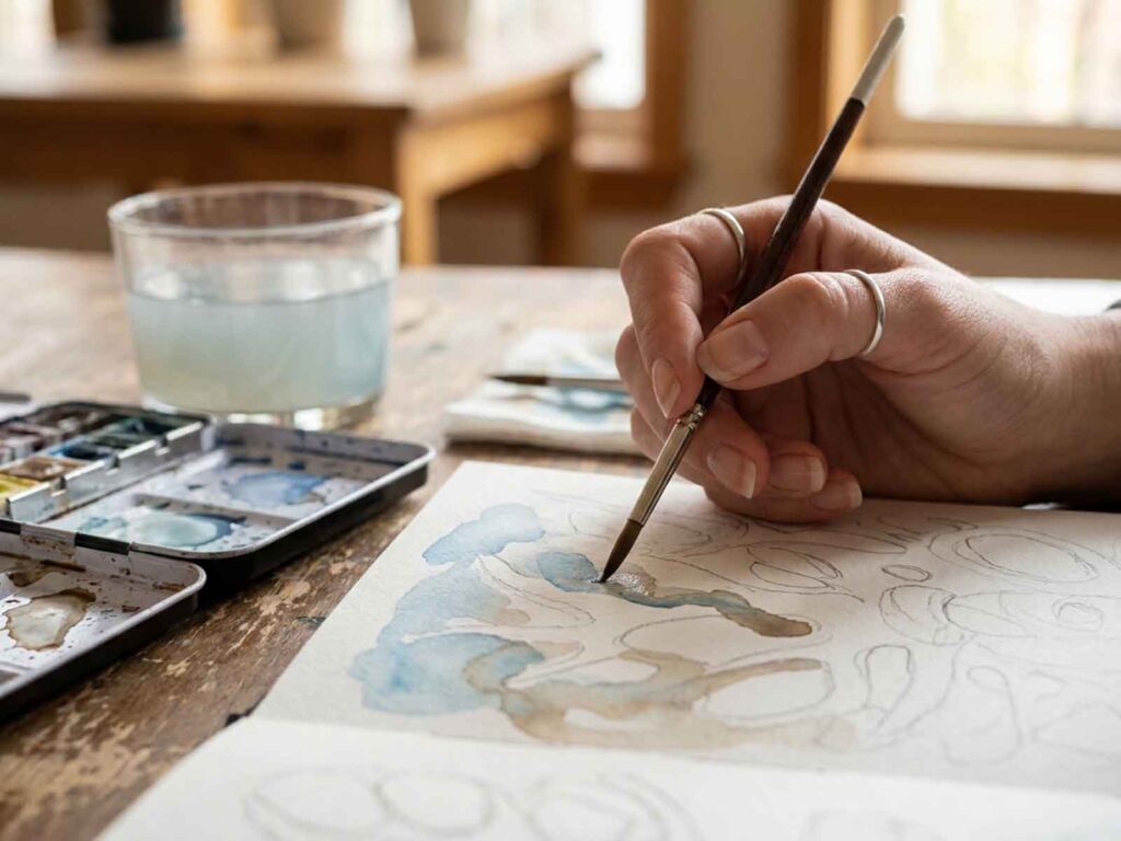 A scuola di disegno – Lo spazio vuoto