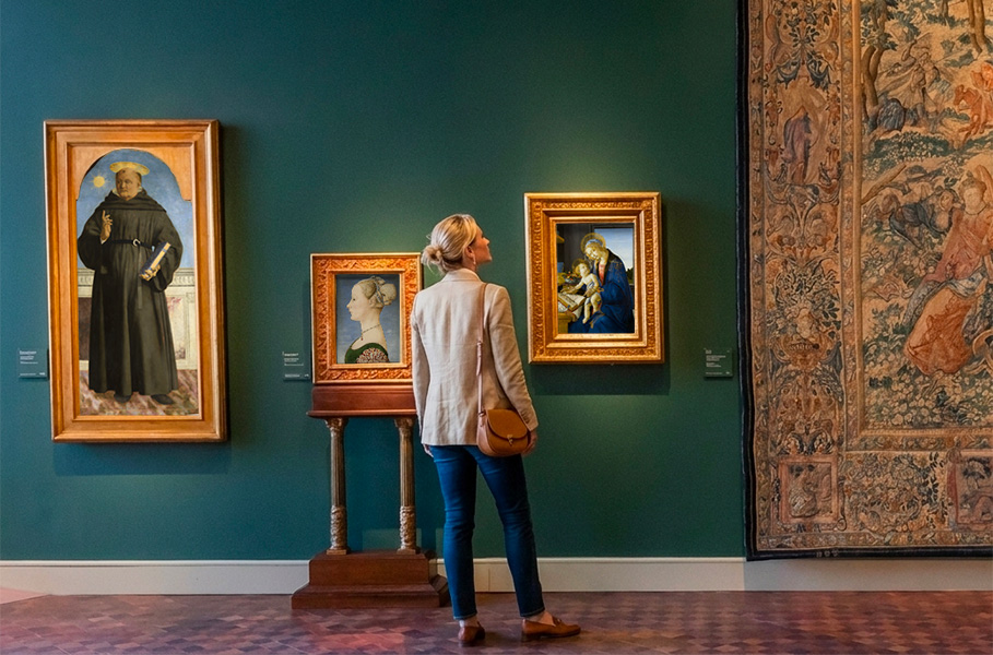 Il Salone Dorato del Museo Poldi Pezzoli