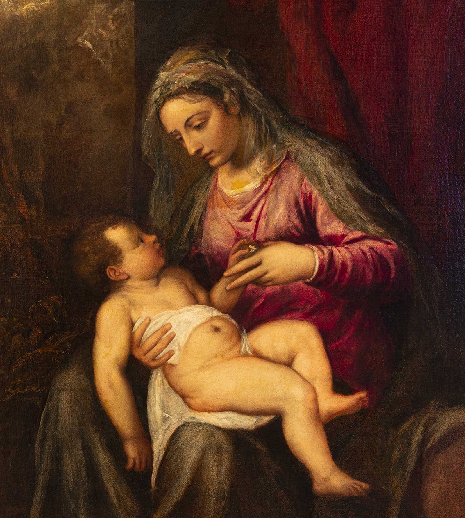 Madonna con il Bambino, Tiziano Vecellio